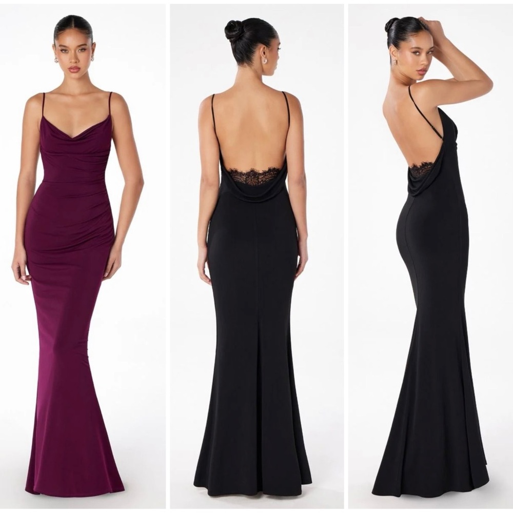 Elegant Wine Formal Dress